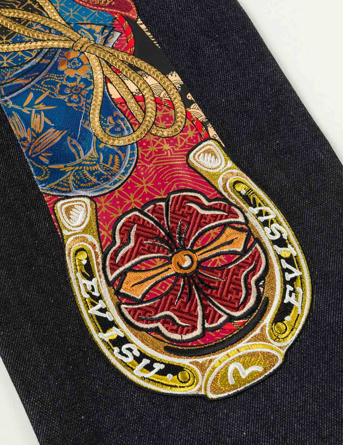 Year Of Horse Embroidery Daicock Jeans #2020