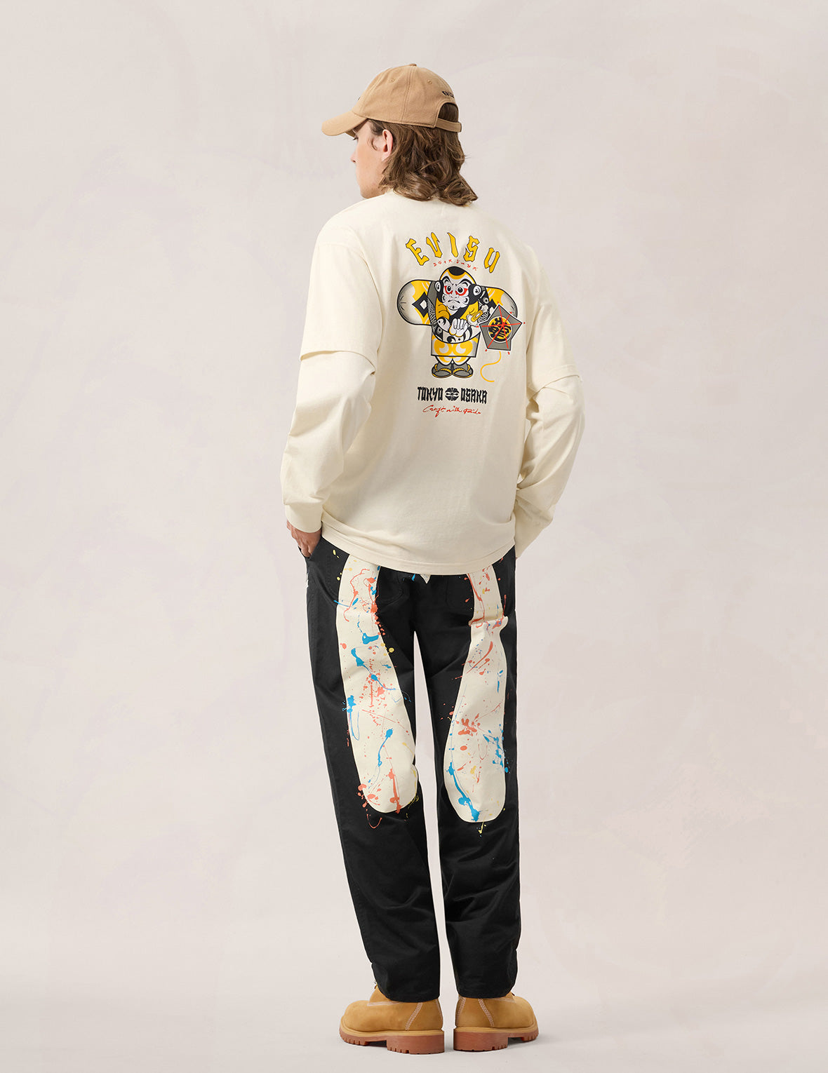 Brushstroke Daicock Chino Pants