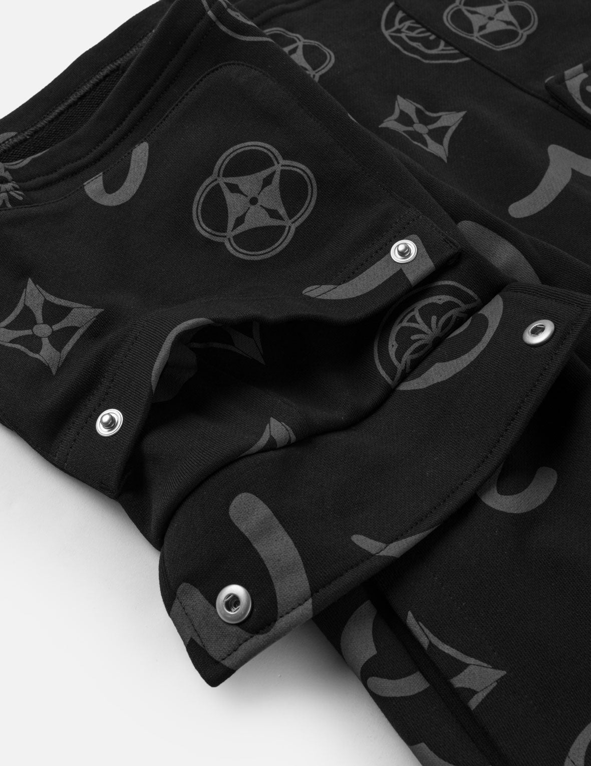 Dip-Dye Monogram Woven Shorts