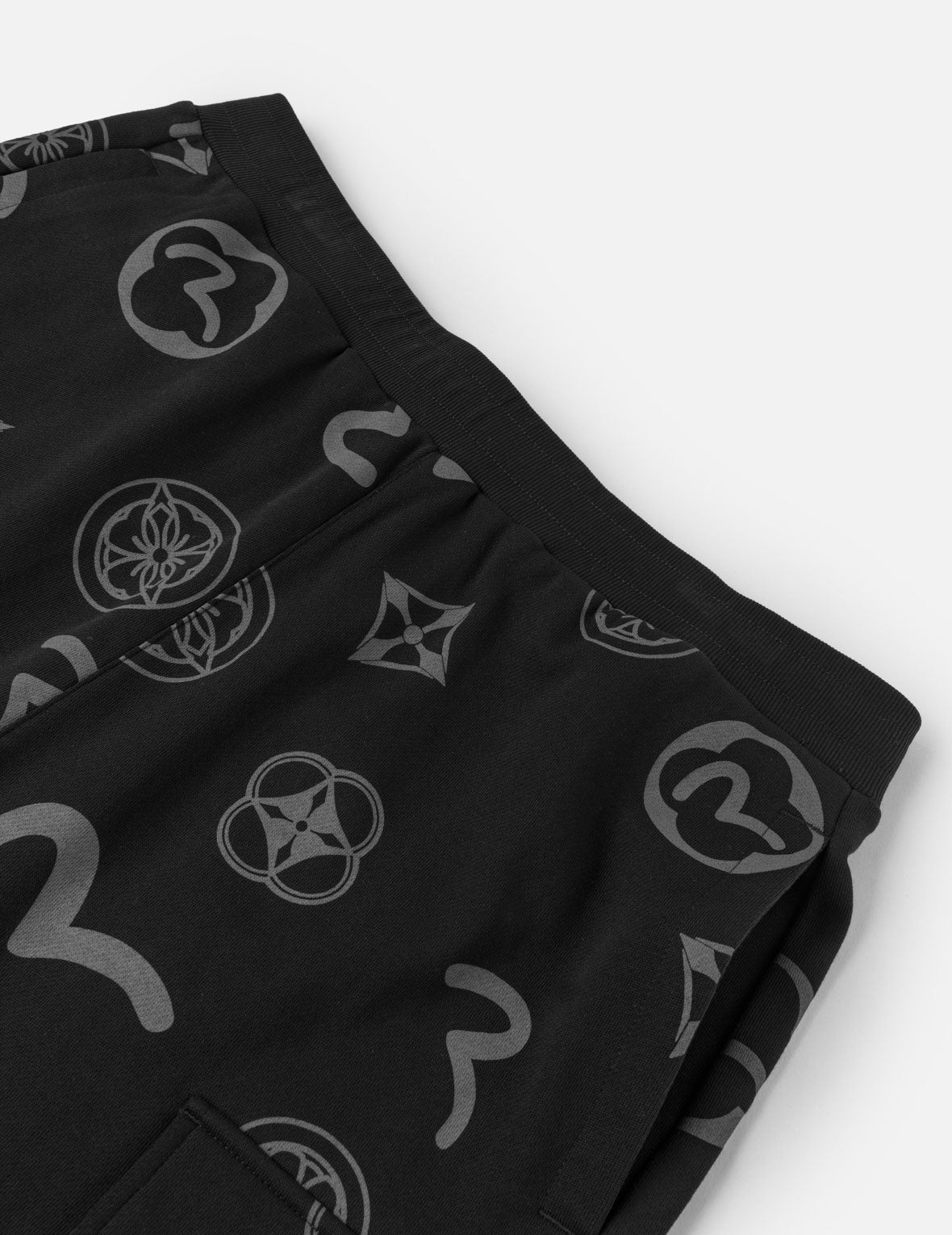 Dip-Dye Monogram Woven Shorts