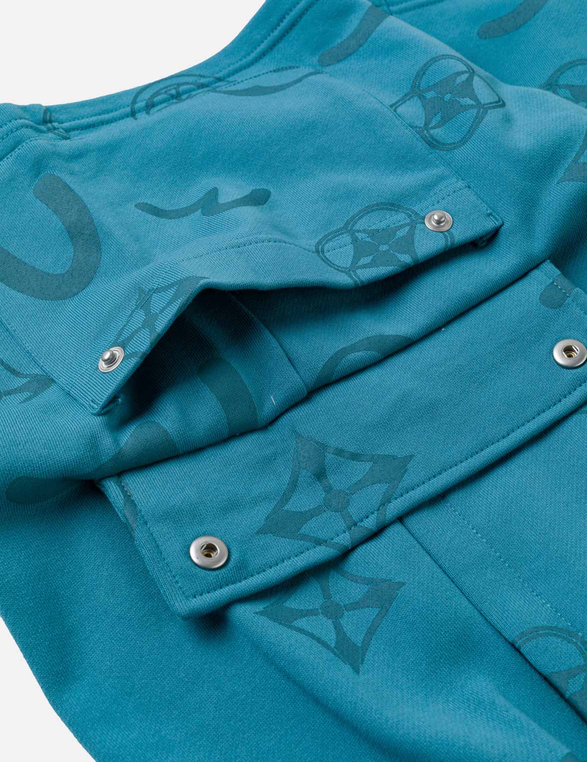 Dip-Dye Monogram Woven Shorts