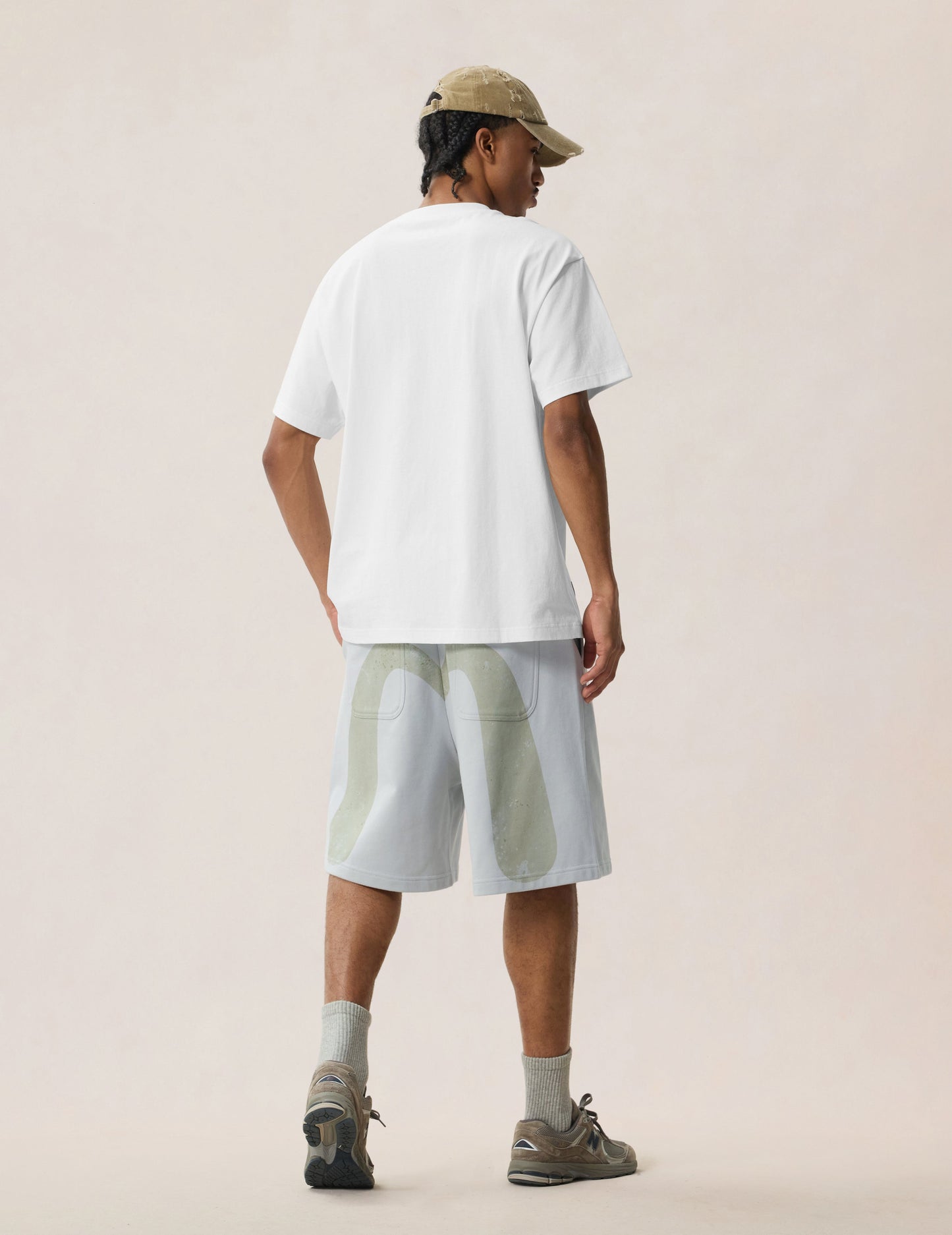 Spray-dye Daicock Sweat Shorts