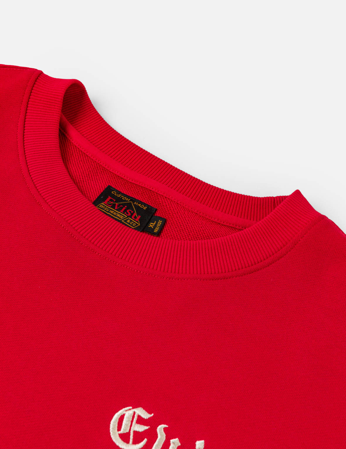 扑克幸运骰子刺绣卫衣 - 紅