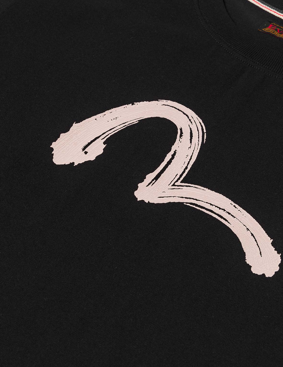 手绘刷色海鸥印花T恤