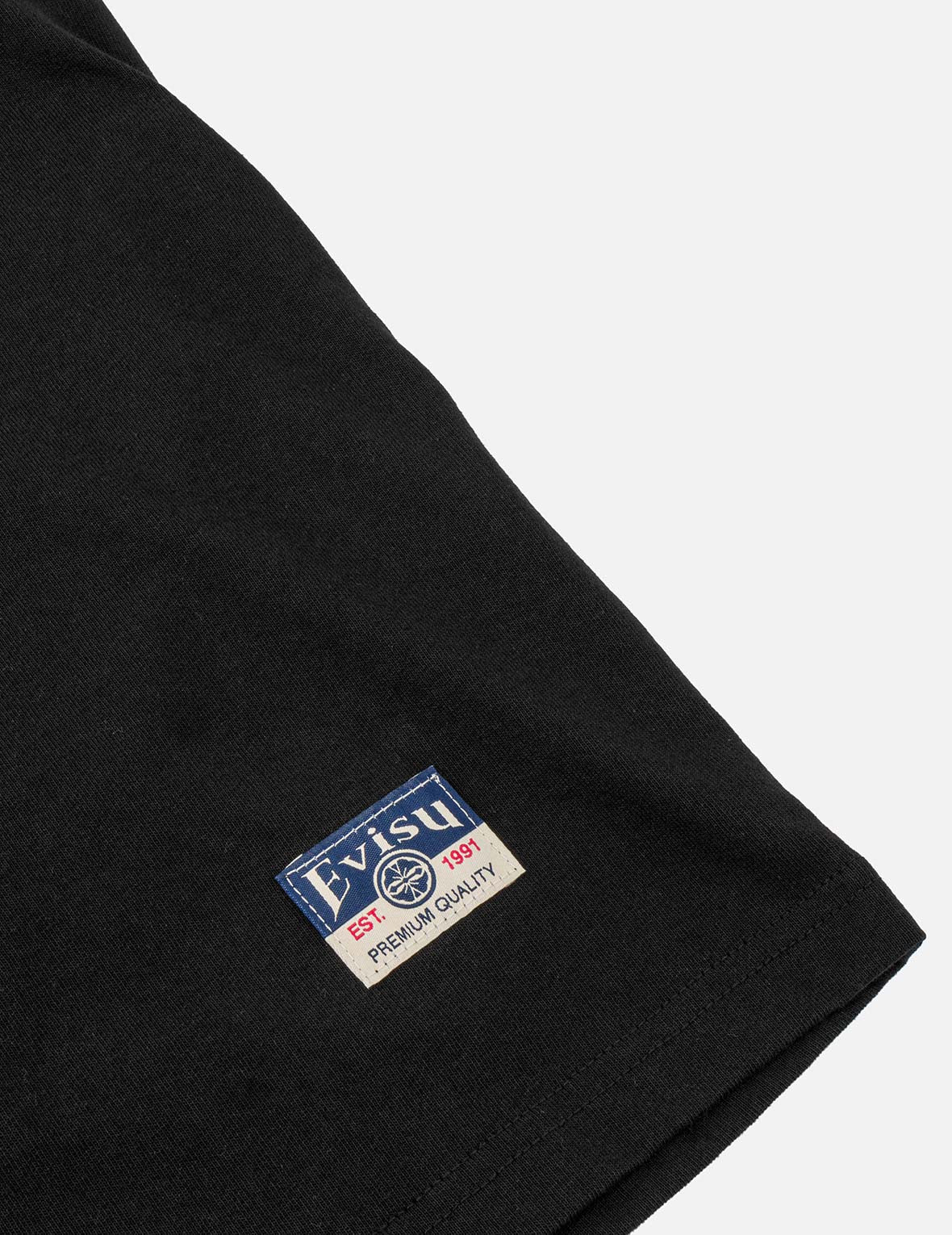 Japanese Kite Denim Patch Pocket T-shirt
