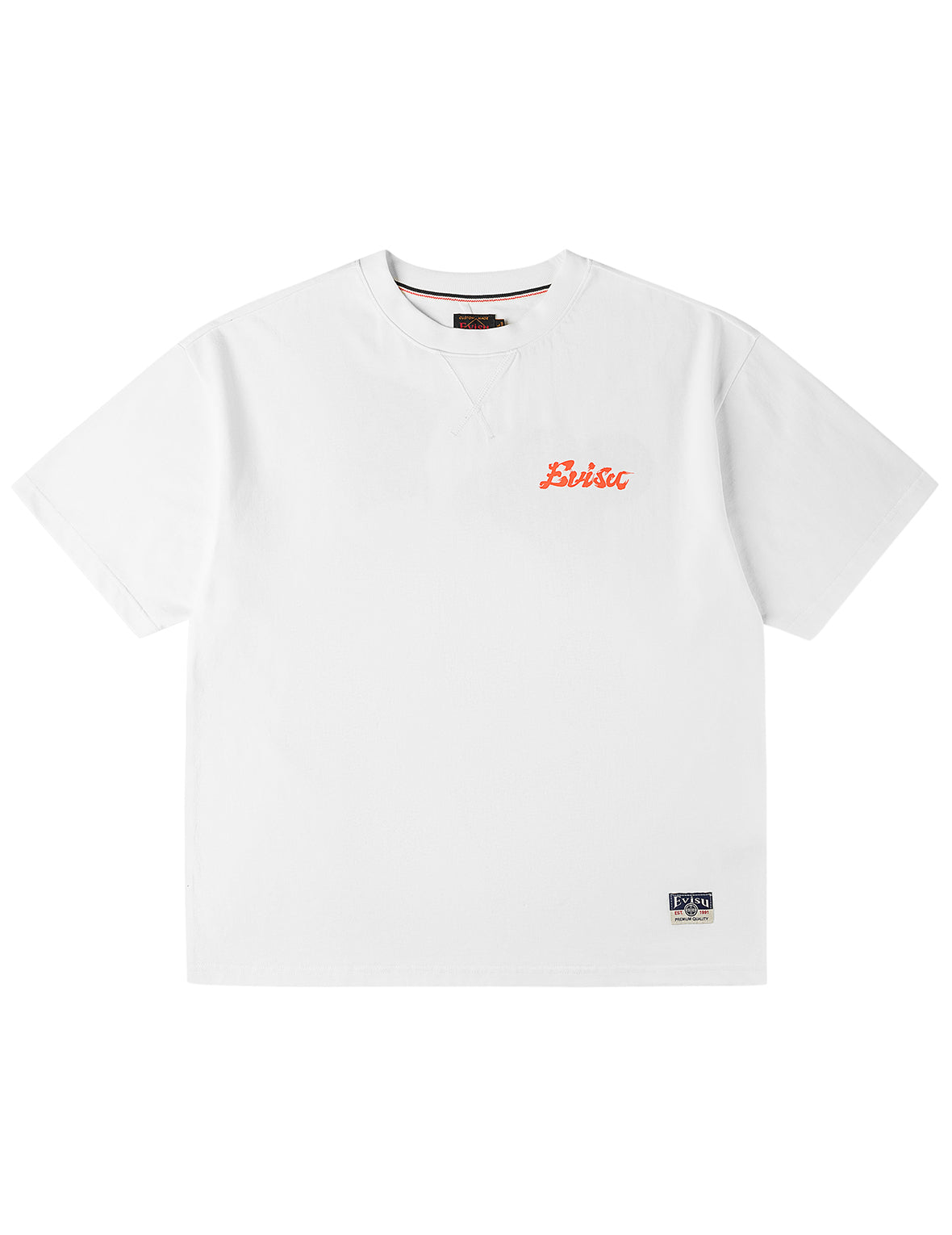 Japanese Kite Denim Patch Pocket T-shirt