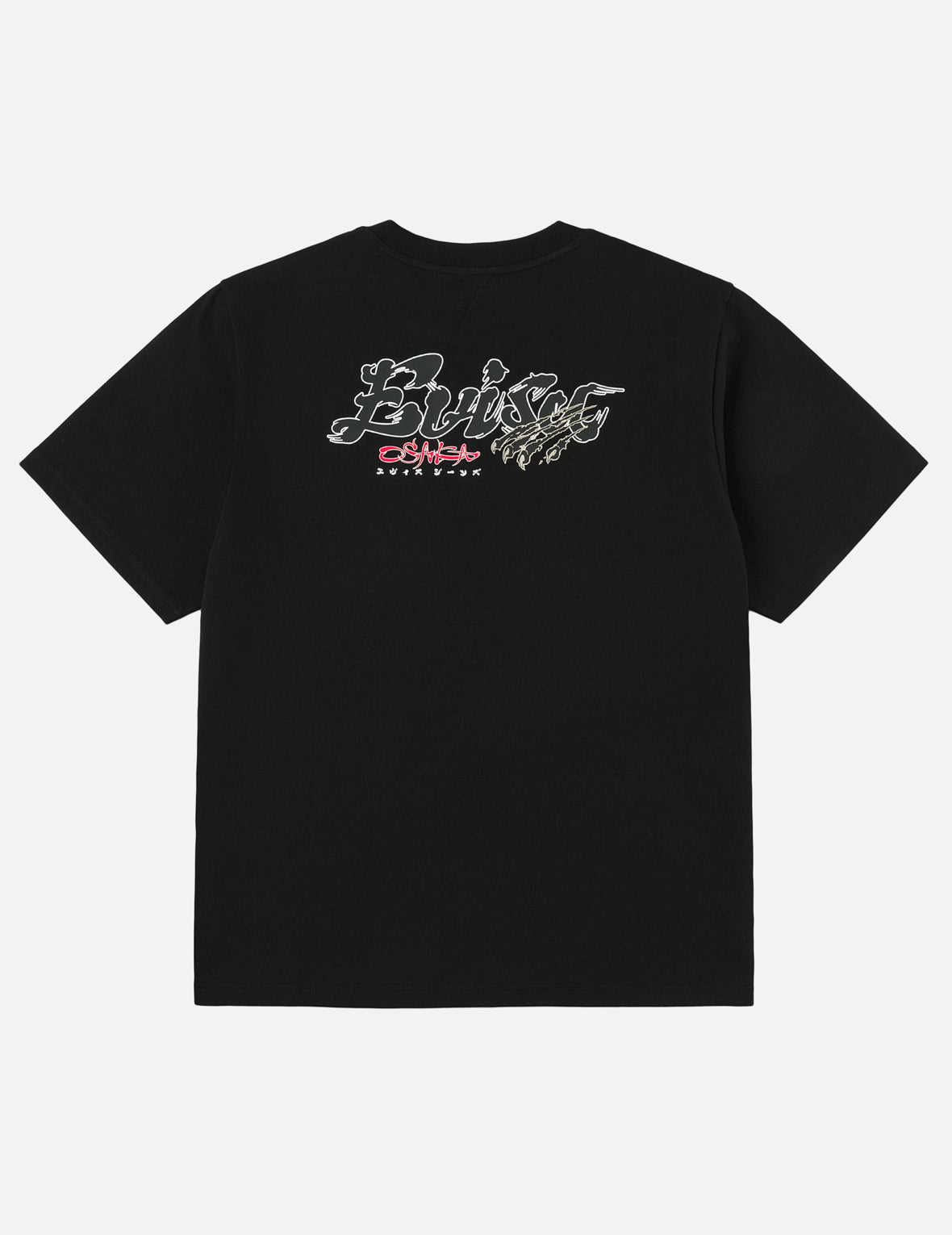 海鸥野兽爪纹印花T恤