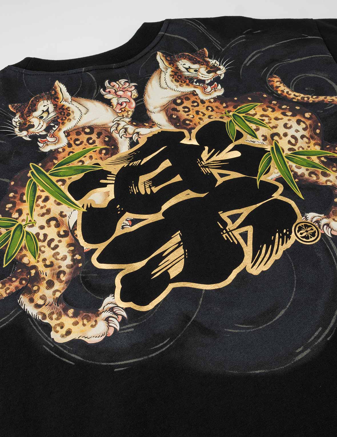 Kanji Leopard Print T-Shirt