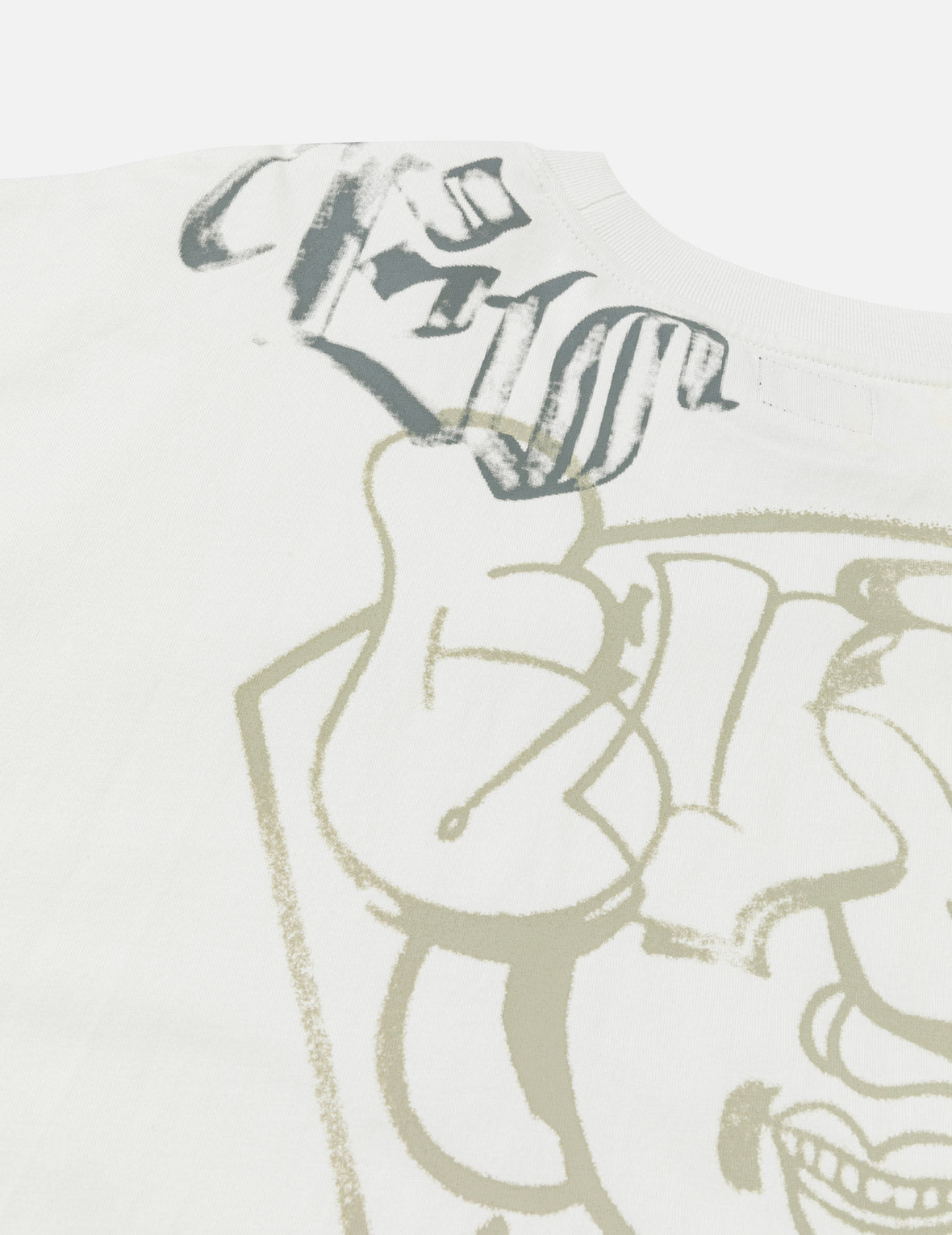 Allover EVISU Logo Graphic T-shirt