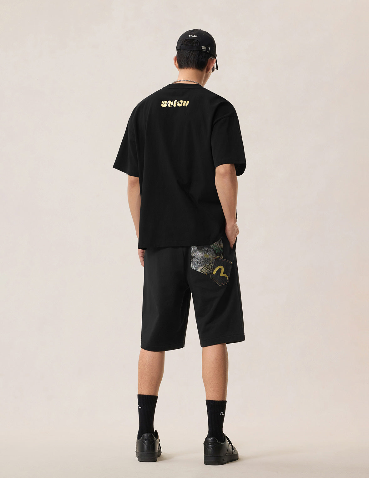 Brocade Patch Pocket T-shirt