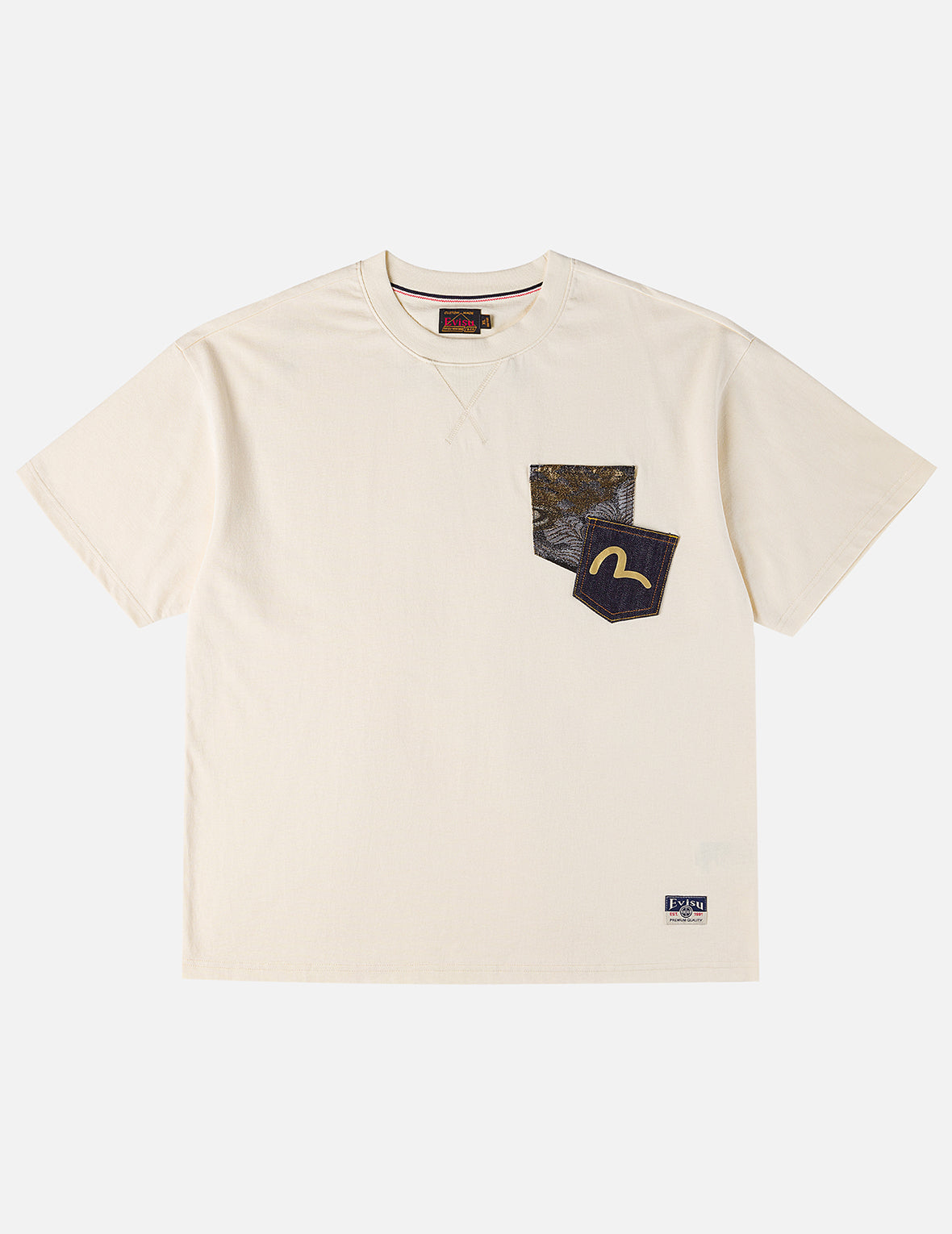 Brocade Patch Pocket T-shirt