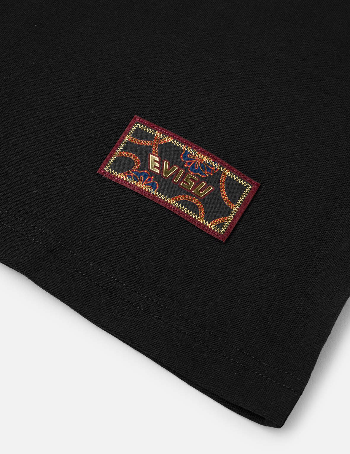 Year Of Horse Daicock Printed T-shirt - Black