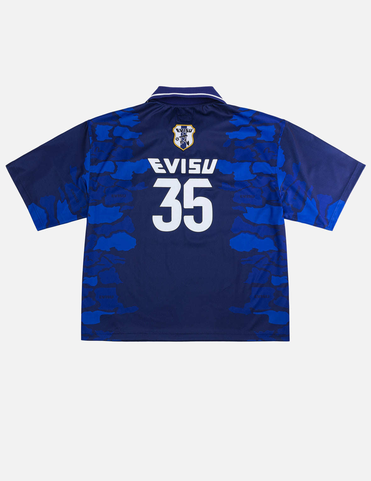 Ishigaki Camo Print Football Jersey