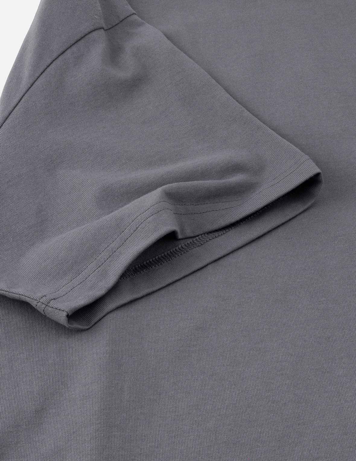 Skull Samurai Embroidery T-shirt