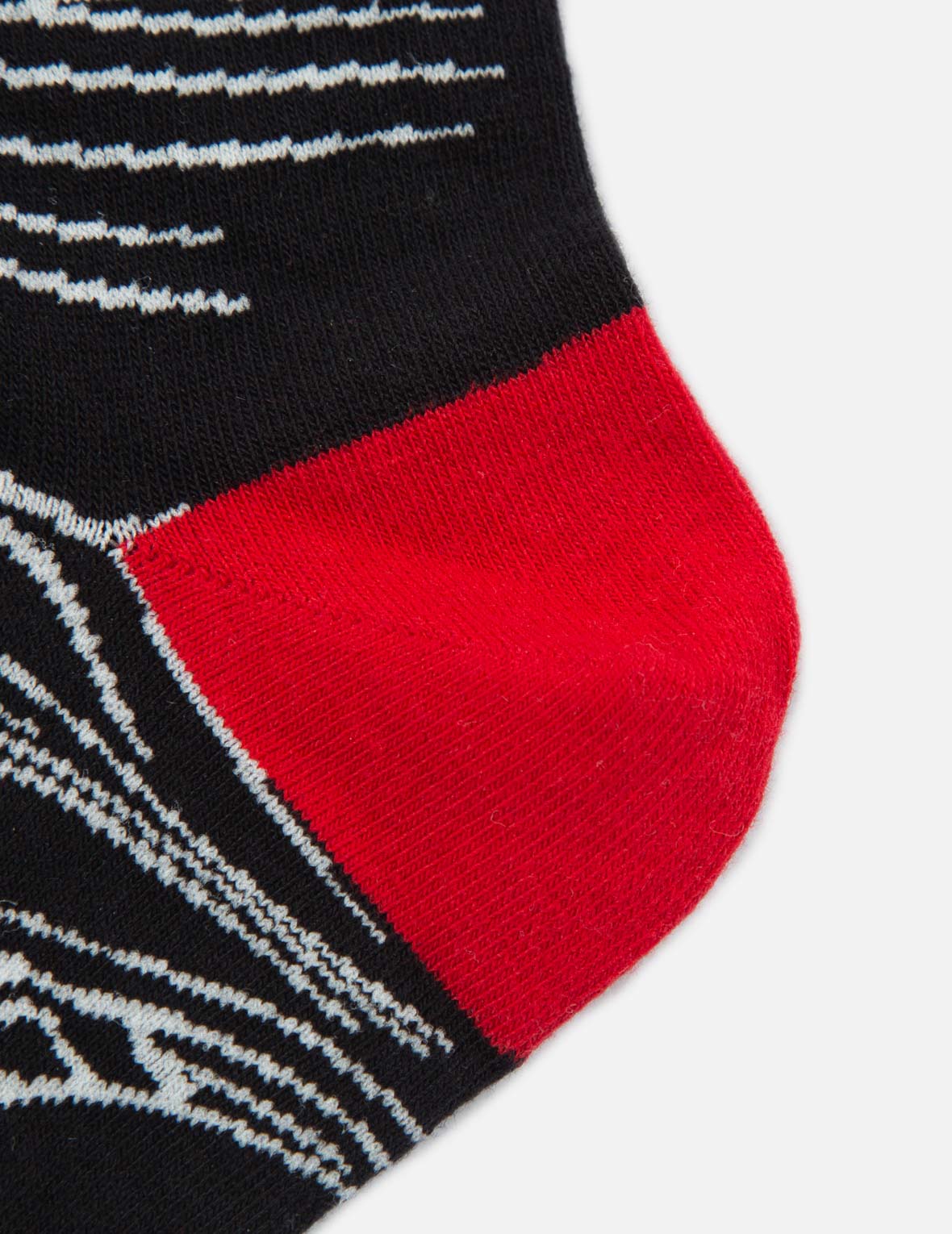 Wave-pattern Jacquard Long Socks