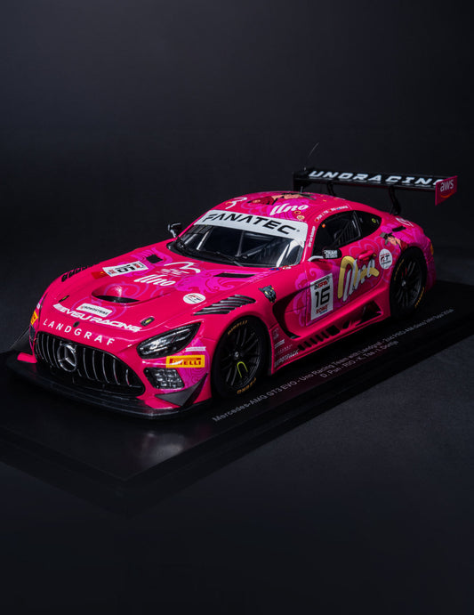 EVISU X Mercedes-AMG GT3 Evo 1:18赛车模型