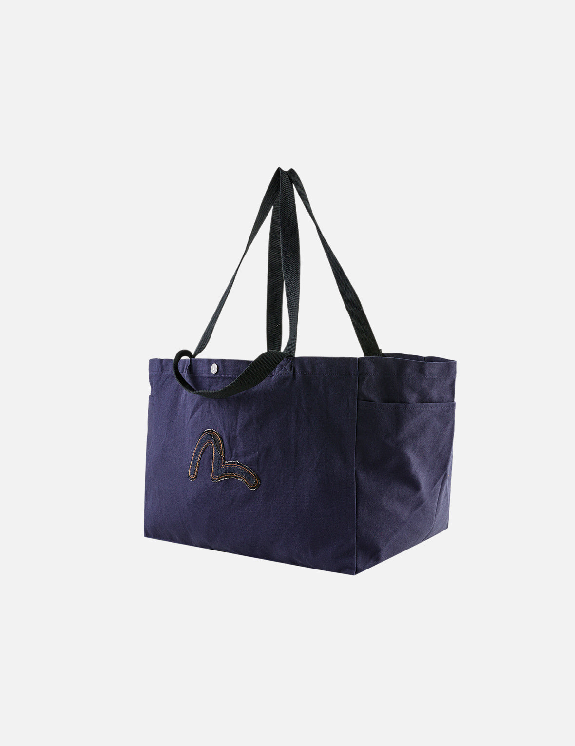 Seagull Denim Applique Tote Bag