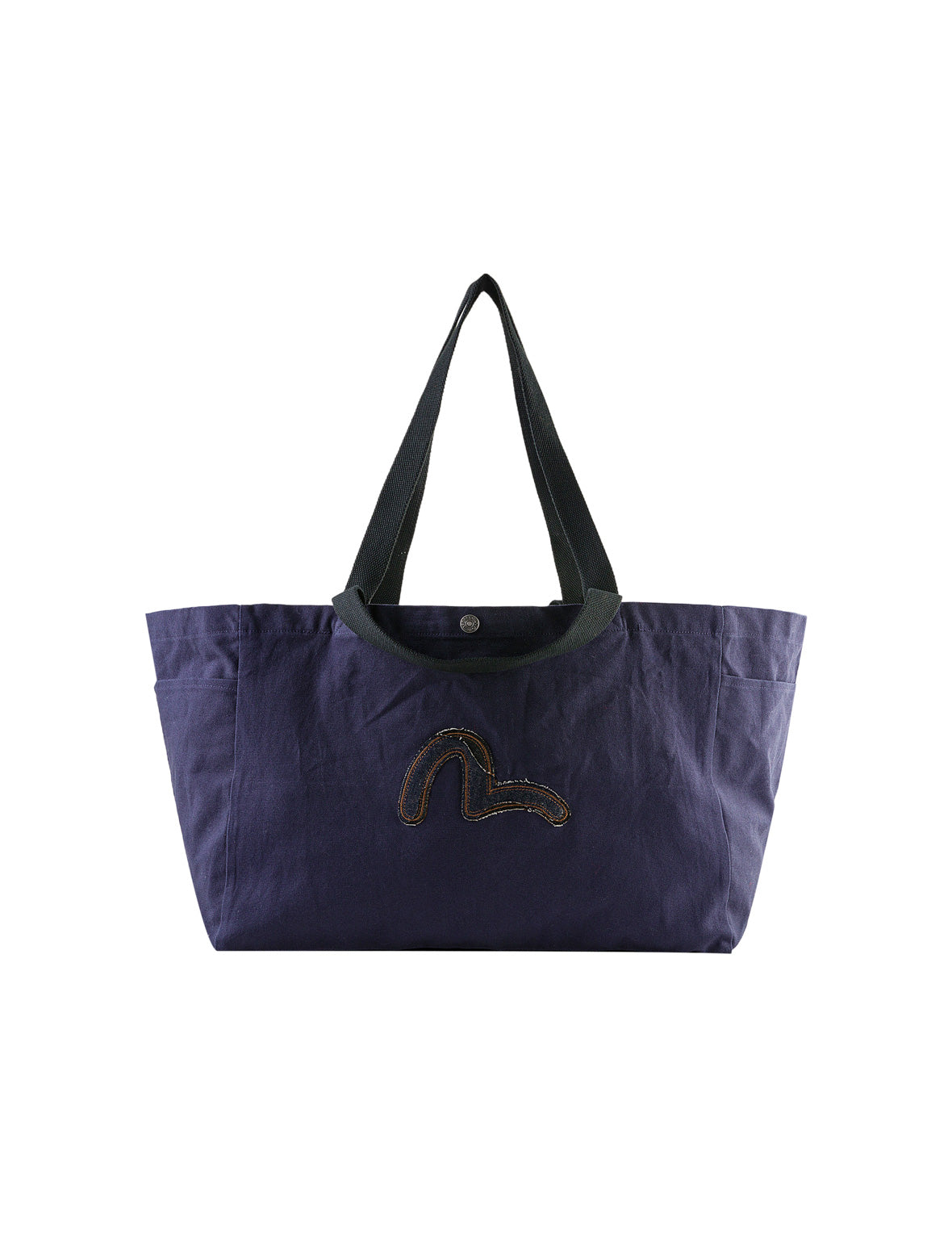 Seagull Denim Applique Tote Bag