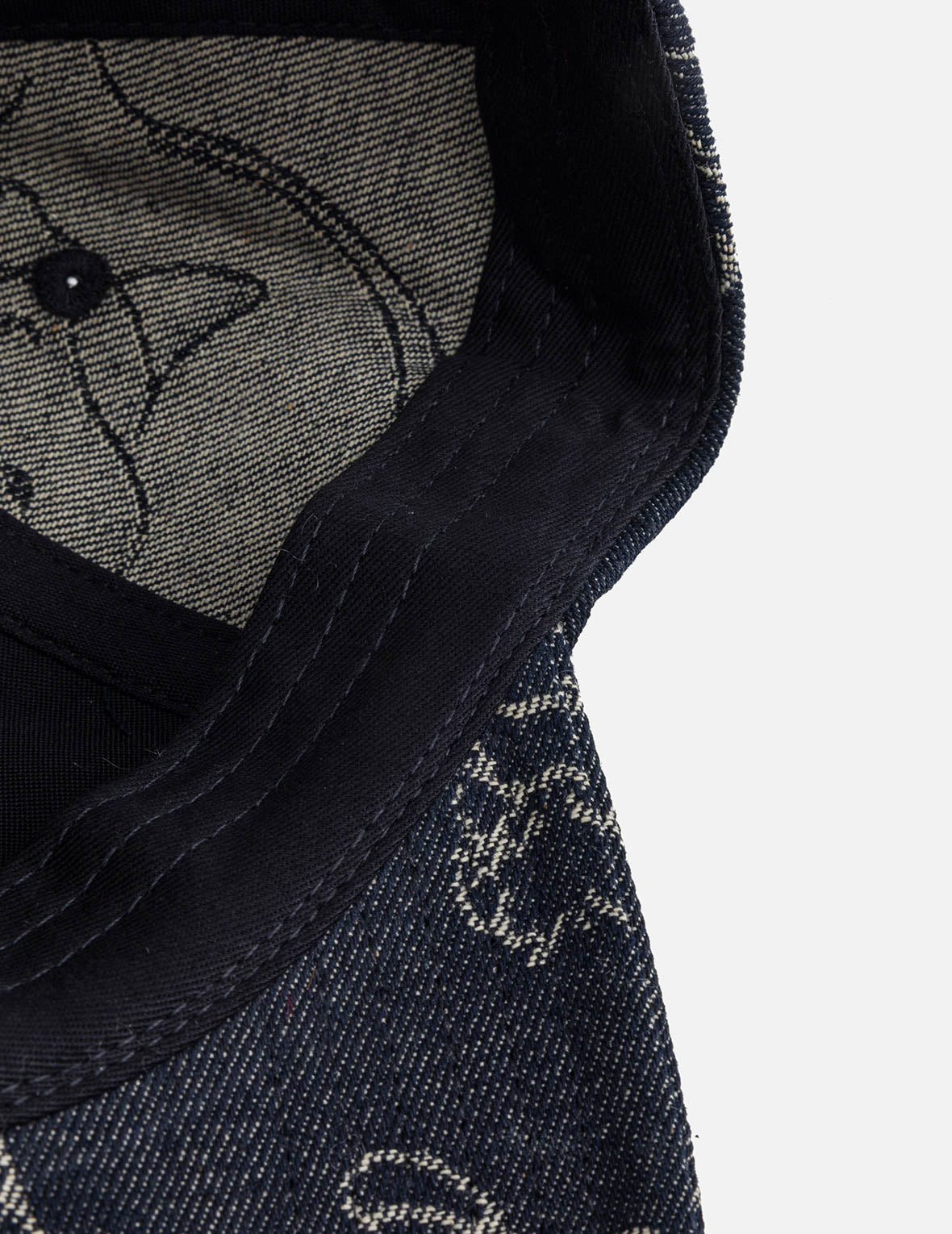 Allover Leopard Denim Cap