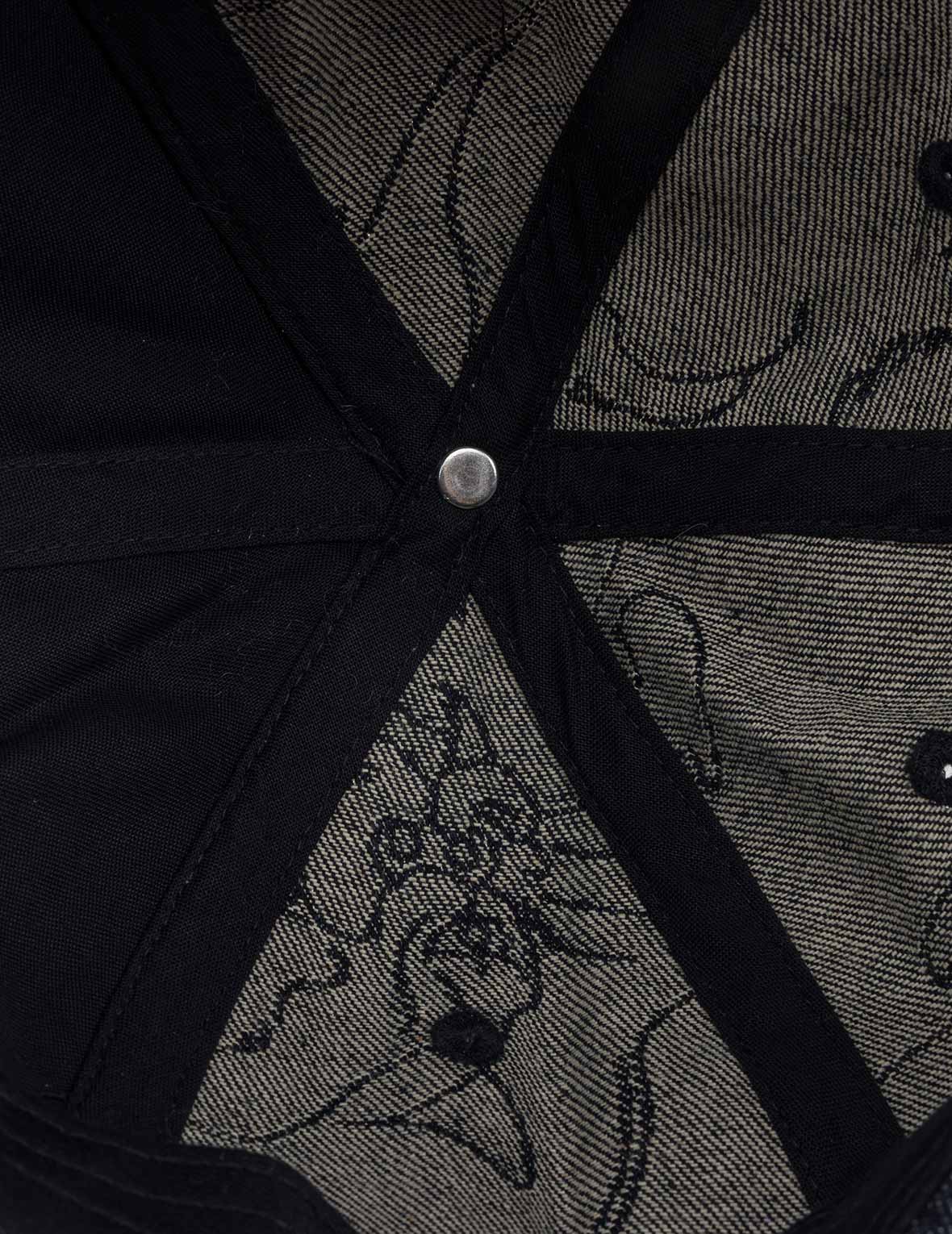 Allover Leopard Denim Cap