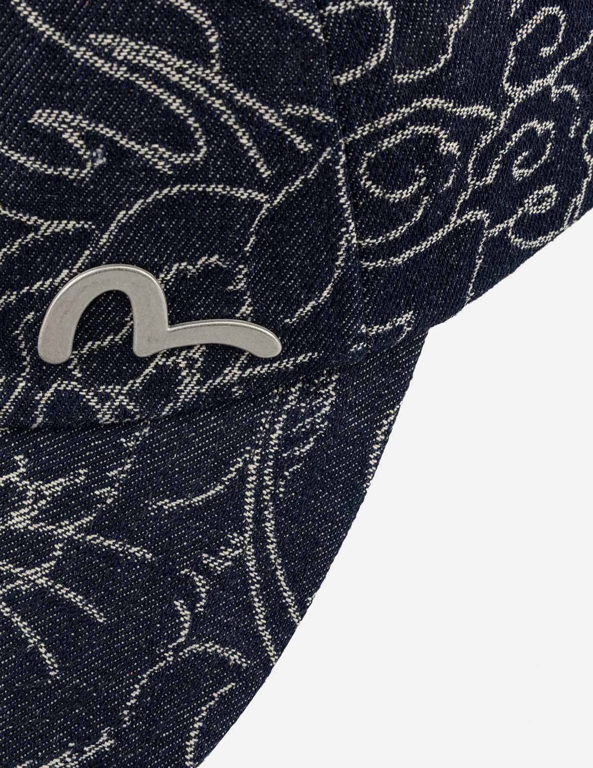 Allover Leopard Denim Cap