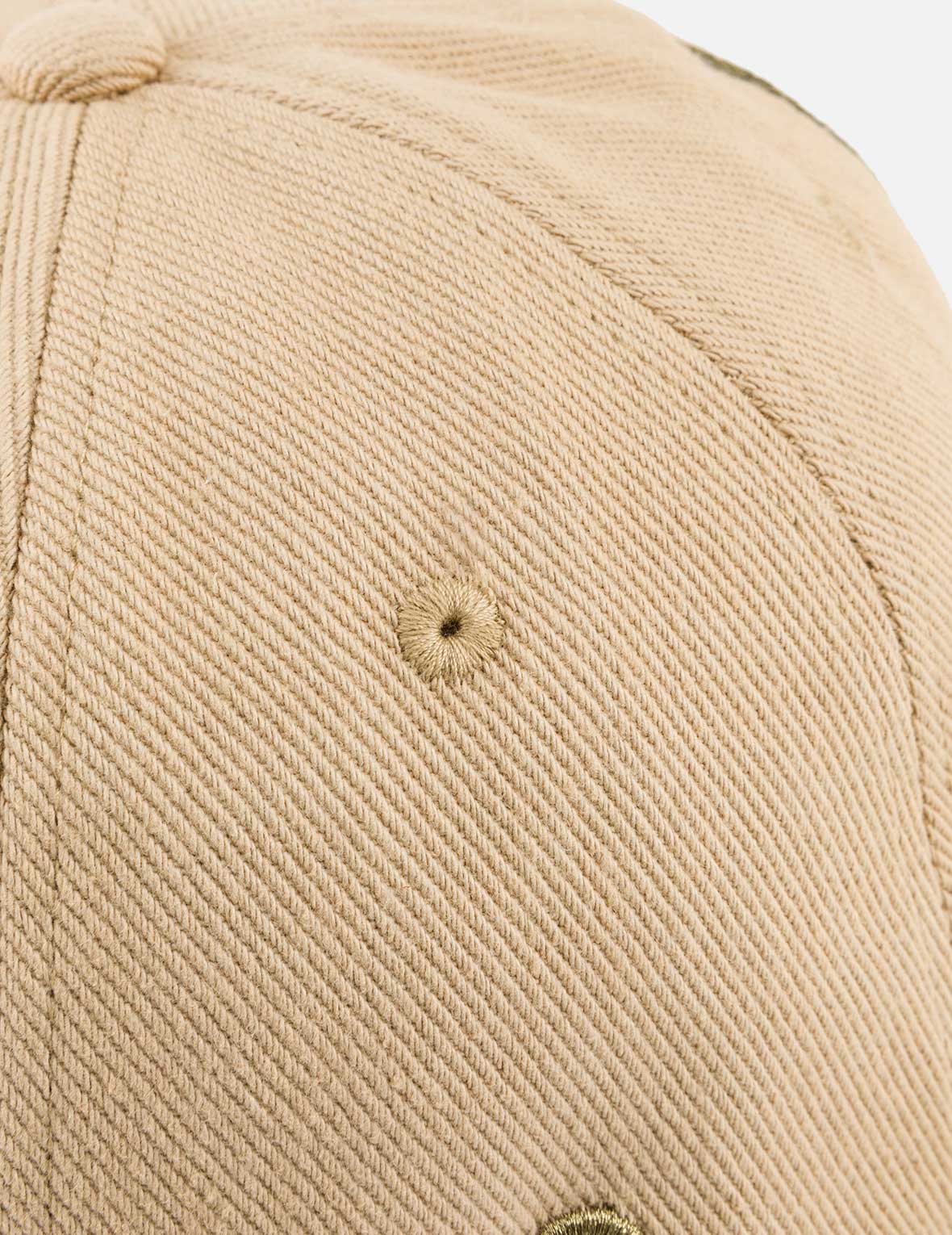 Evisu Logo Embroidery Cap - Beige
