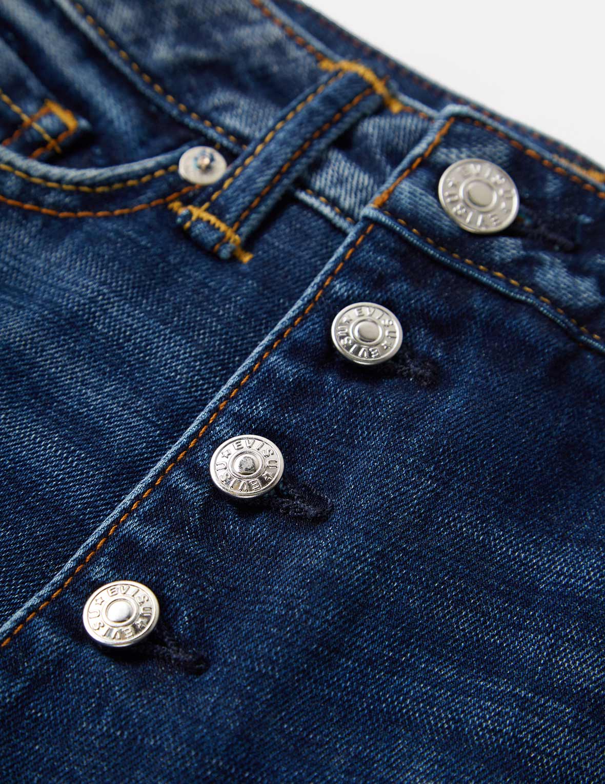 Kamon and Seagull Embroidered Denim Skort