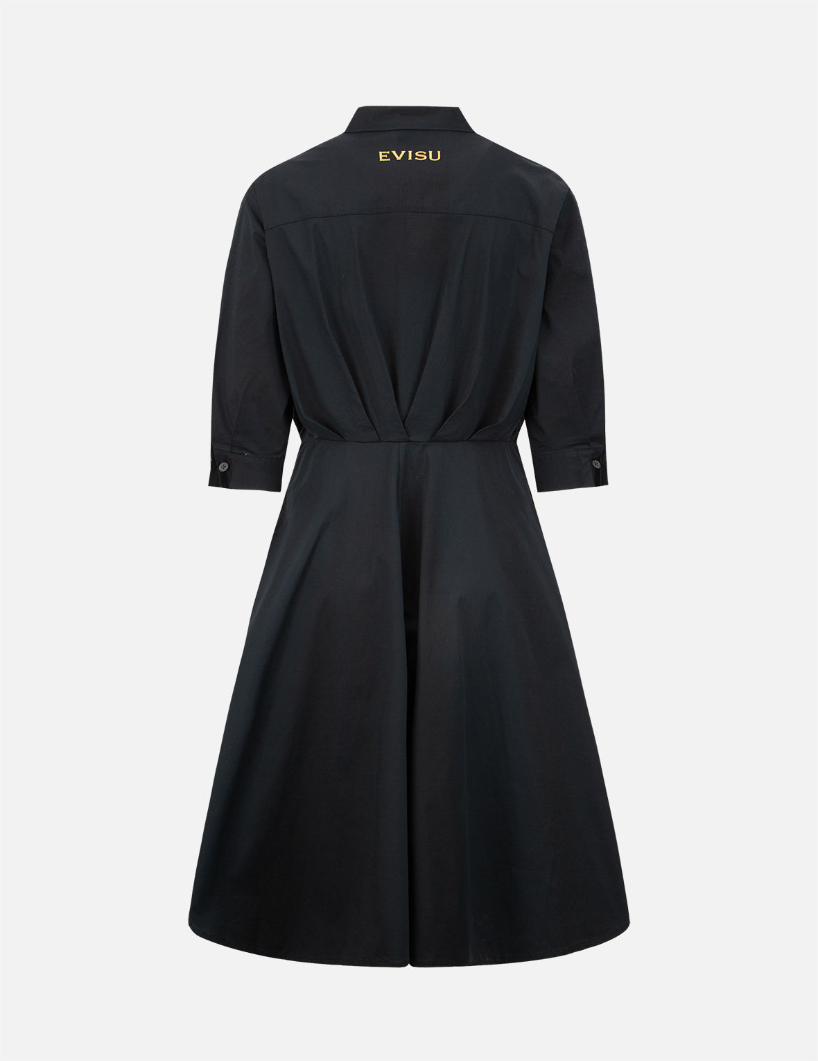 V-neck Flare Dress