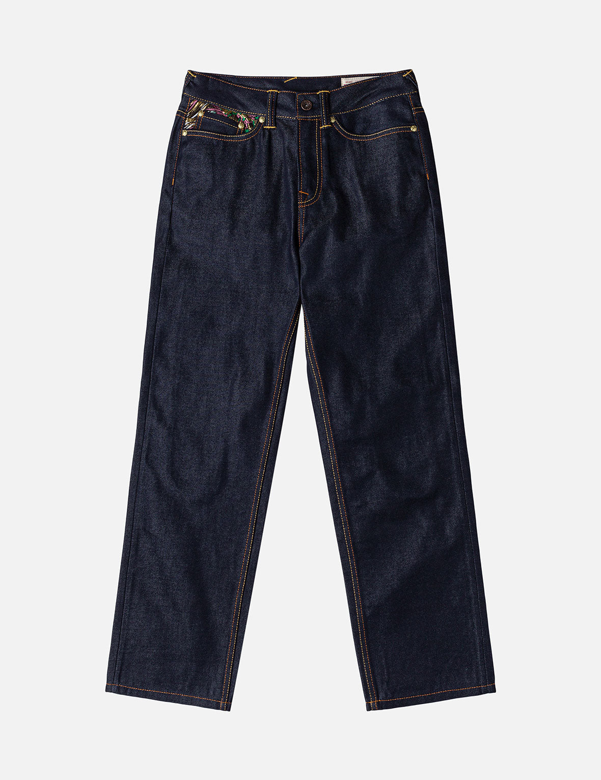 Brocade Daicock Straight Jeans