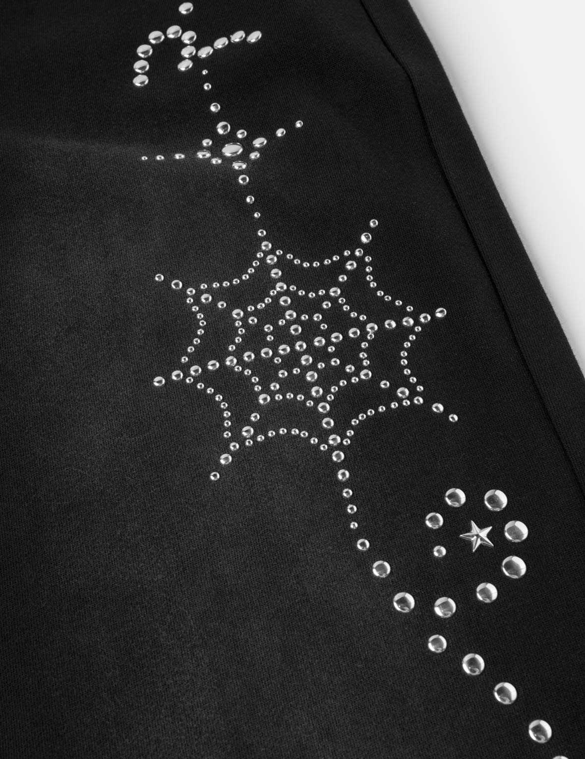 Graphic Rhinestones Sweatpants
