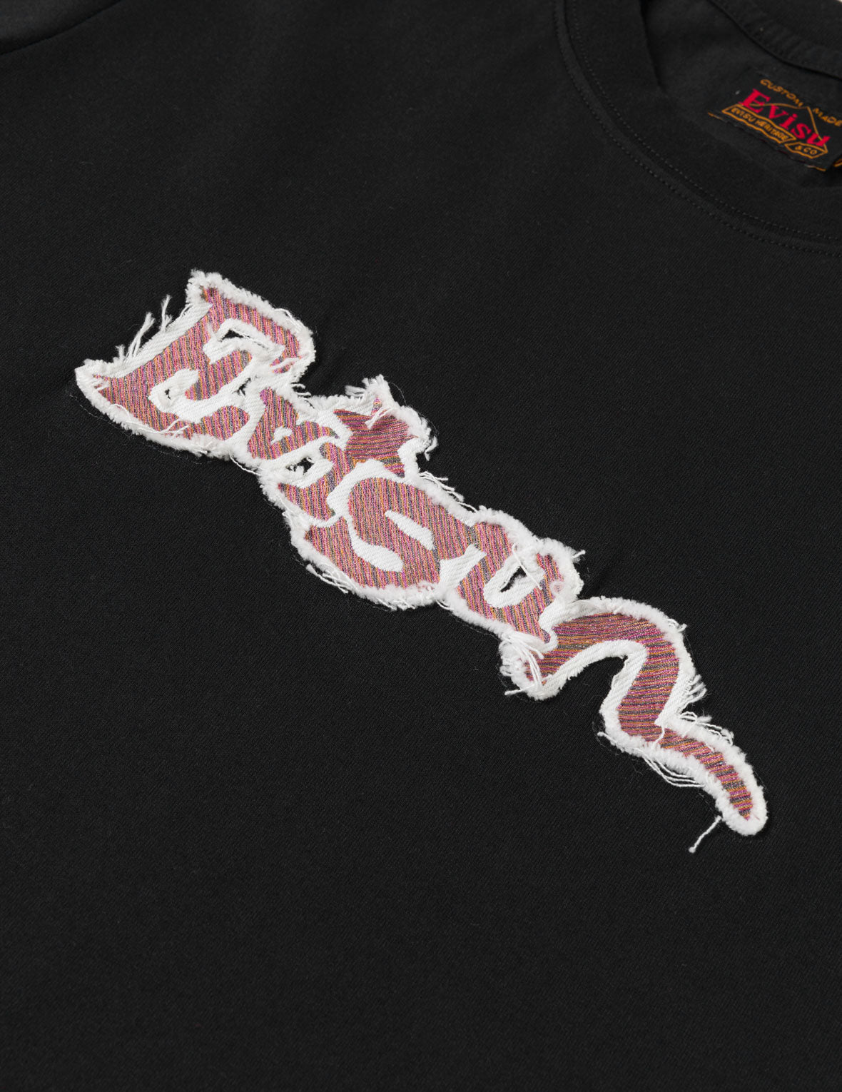 Denim Patched Seagull Logo T-shirt