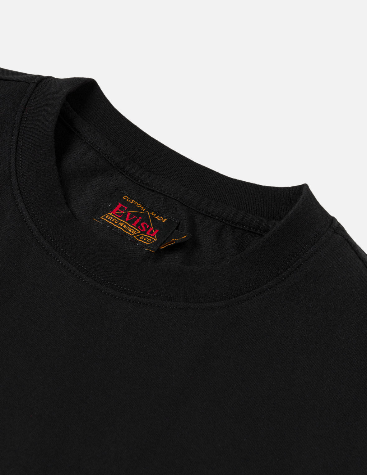 Denim Patched Seagull Logo T-shirt