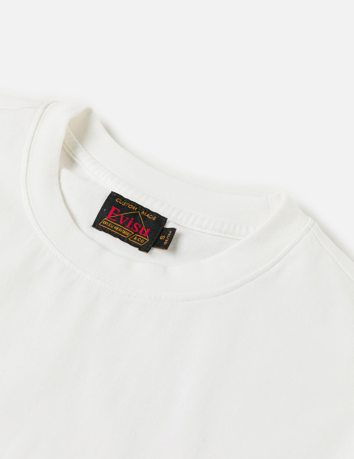 Denim Patched Seagull Logo T-shirt