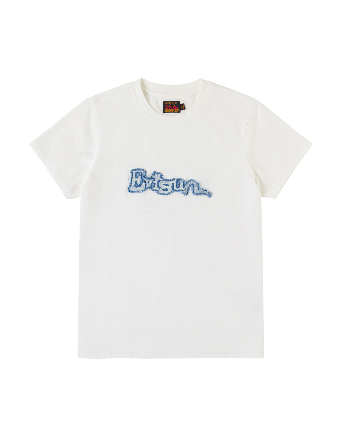 Denim Patched Seagull Logo T-shirt