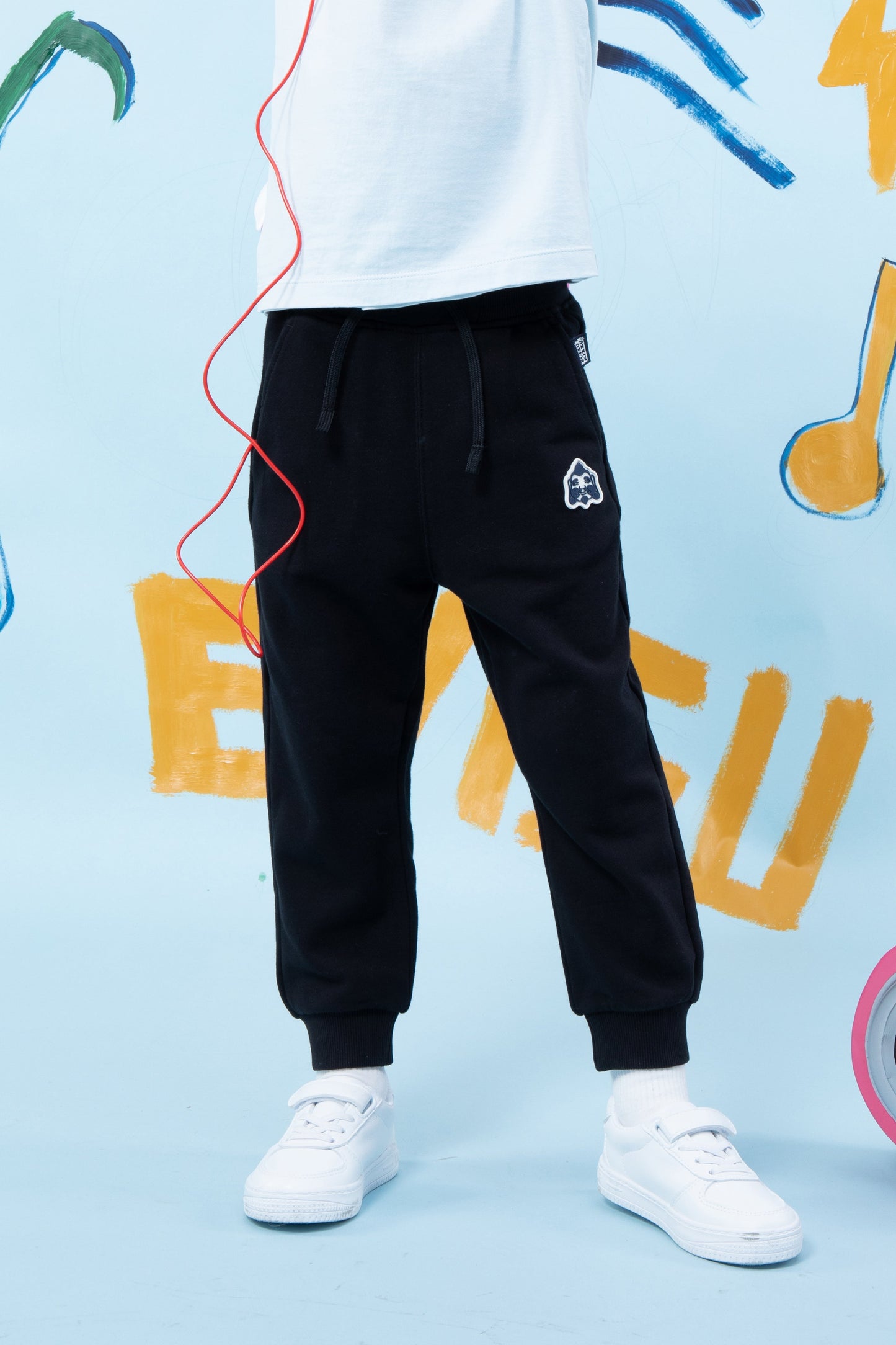 Daruma Buddies Daicock Print Sweatpants