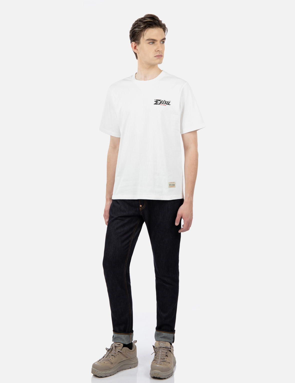 Daruma Brushstroke Daicock Print T-shirt