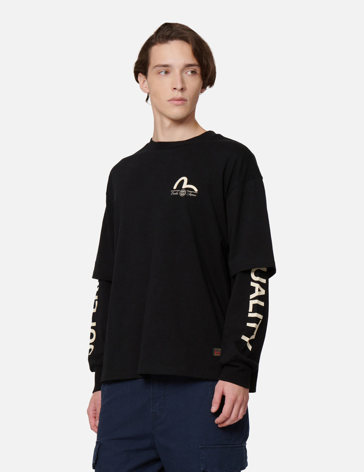 Godhead Print 2-in-1 T-Shirt