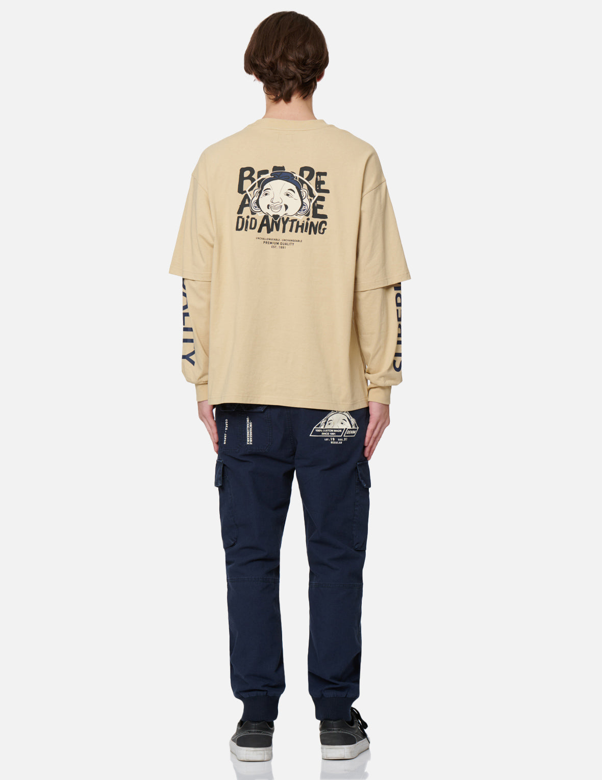 Godhead Print 2-in-1 T-Shirt