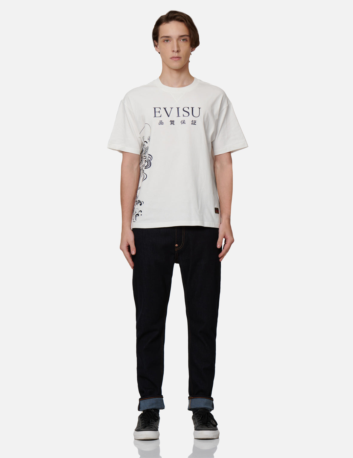 “The Fisherman God of Fortune” Foil Print T-Shirt