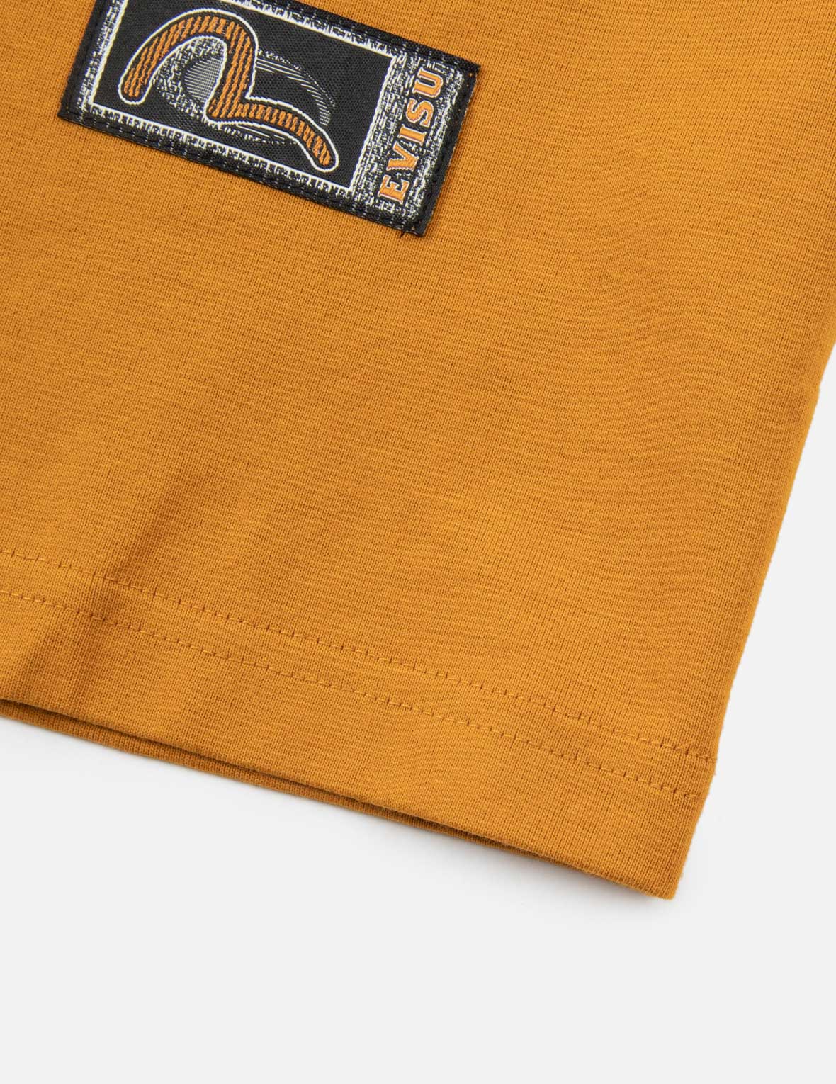 信乐狸和招财猫印花宽版T恤