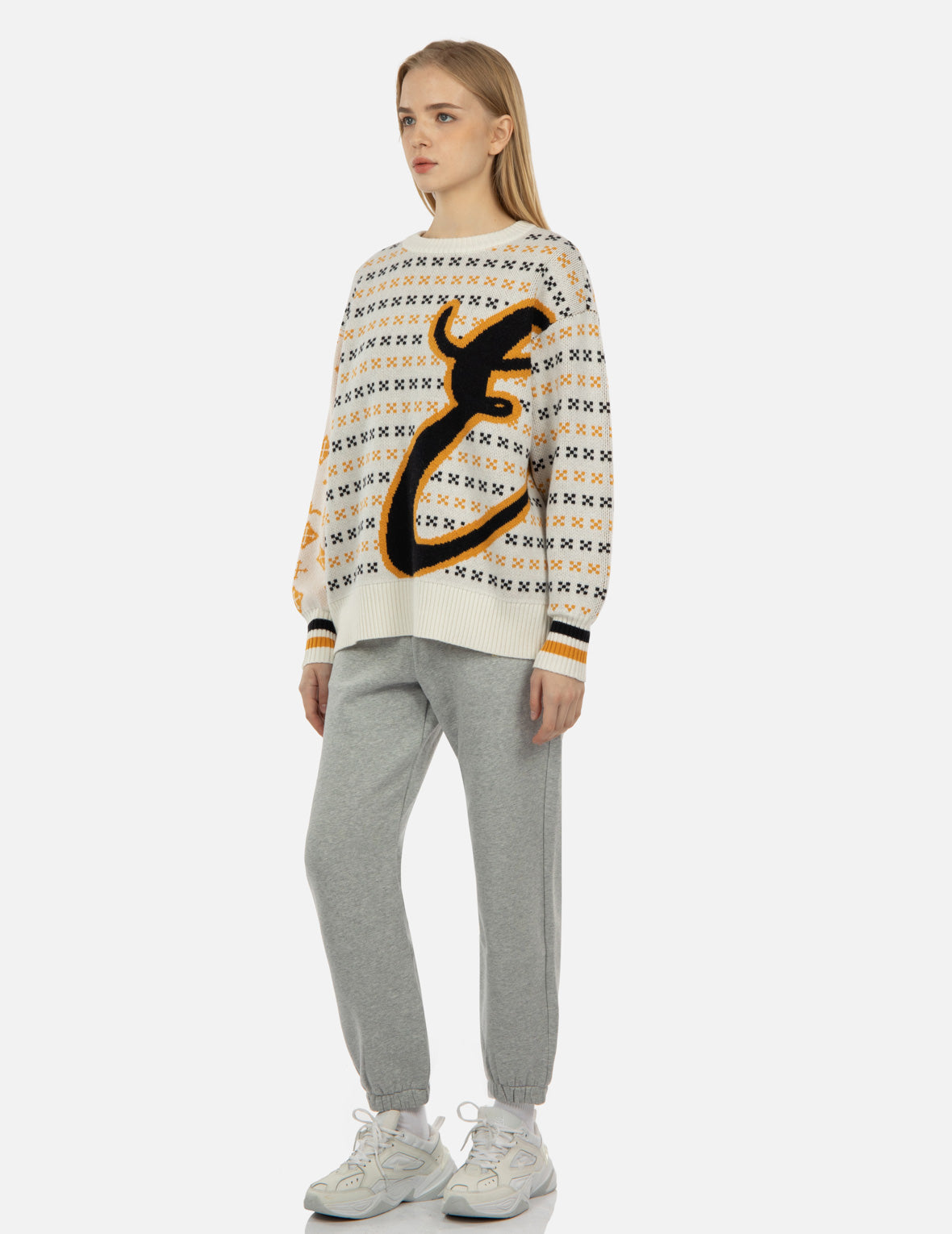 EVISU Squad Embroidery Sweatpants