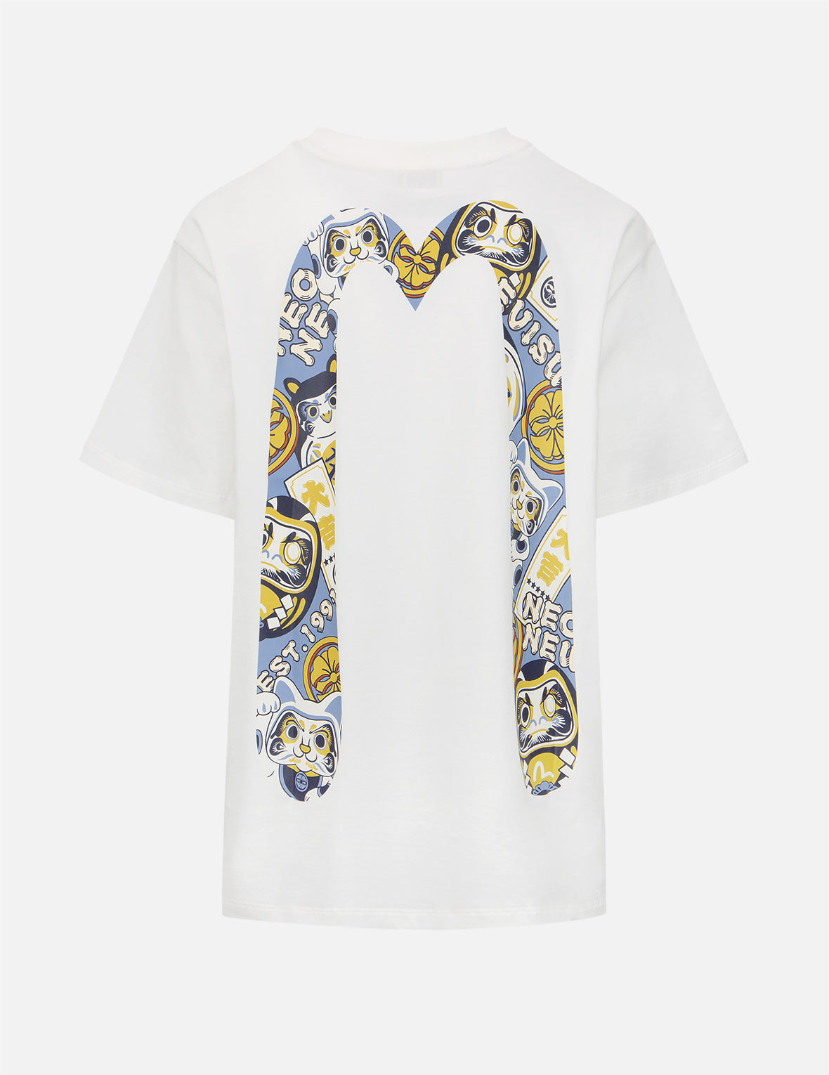 EVISU Squad Daicock Print T-shirt