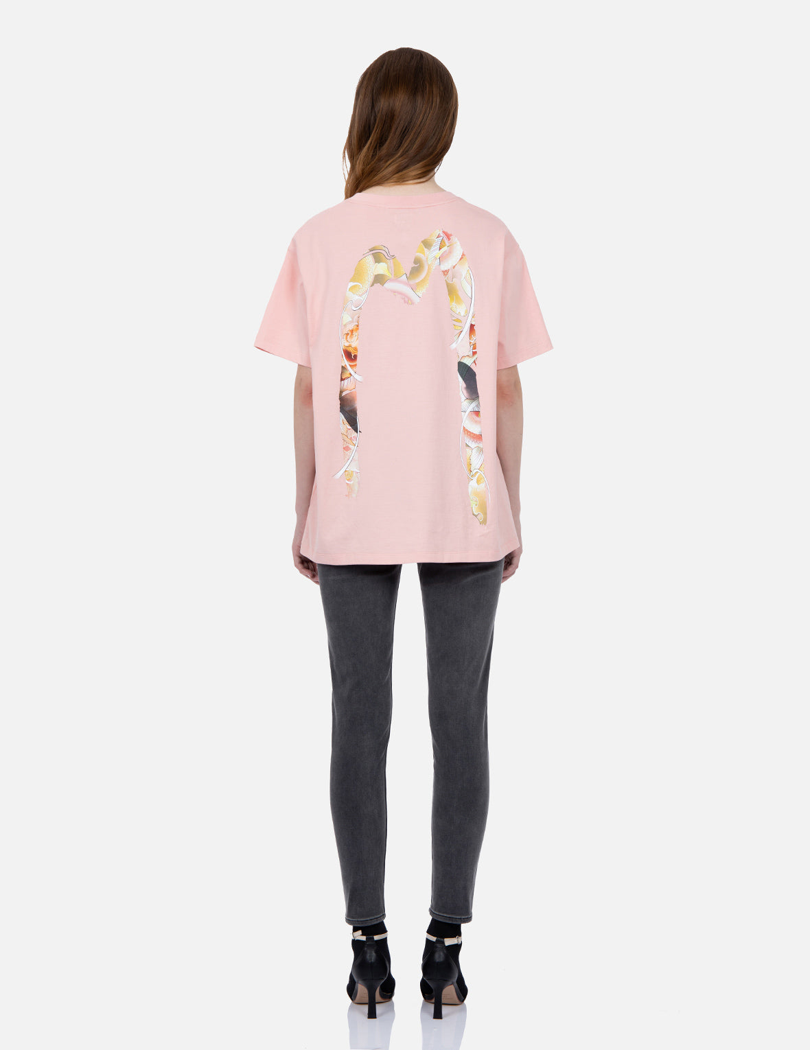 Tattoo Koi Daicock Print T-shirt