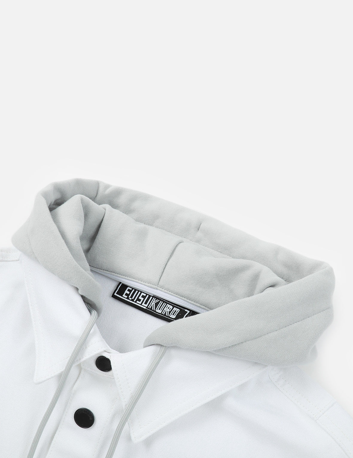 Multi Graphic Embroidery Mock 2-in-1 Jacket