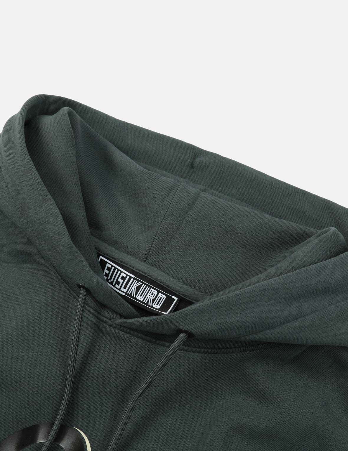 Monogram Embroidery Short-sleeved Hoodie