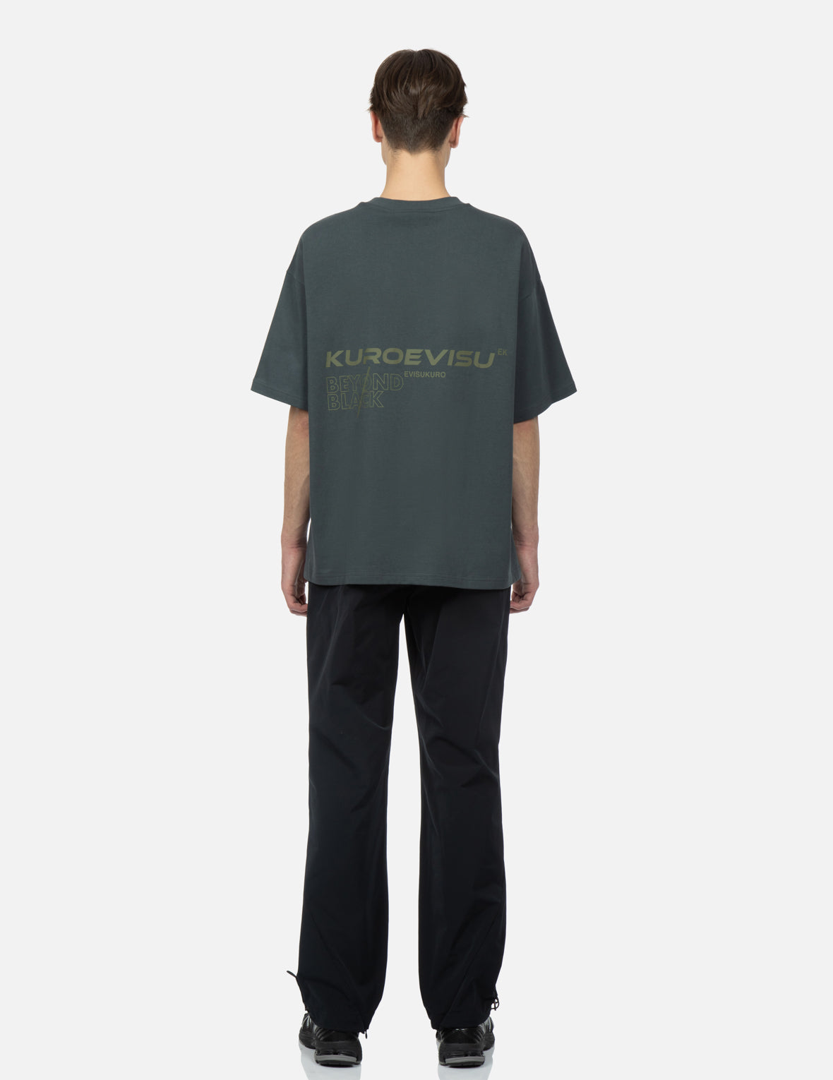 Seagull and Logo Print T-Shirt