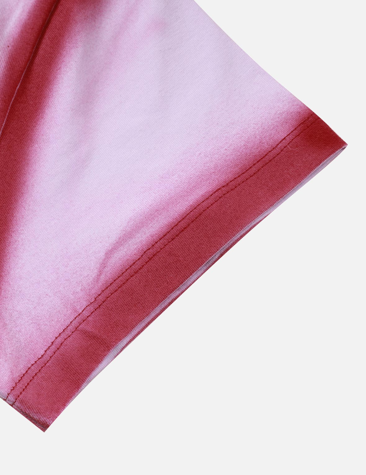 Gradient Sprayed Slim Cropped T-shirt