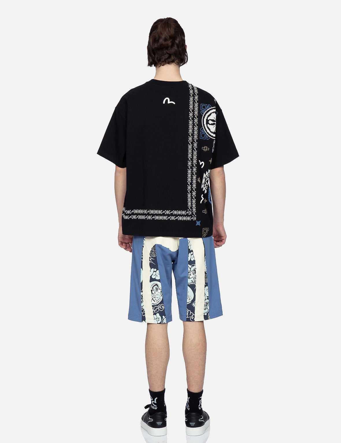 Double Daicock Print Sweat Shorts