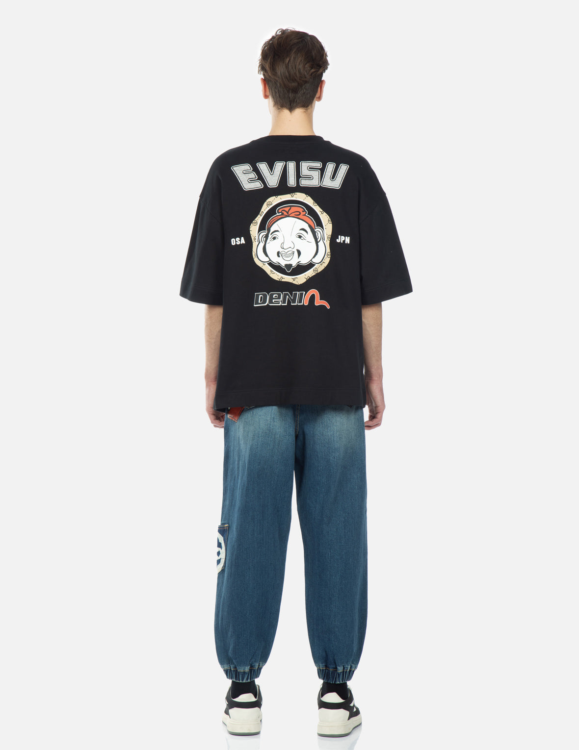 Godhead Print Short-sleeve Sweatshirt