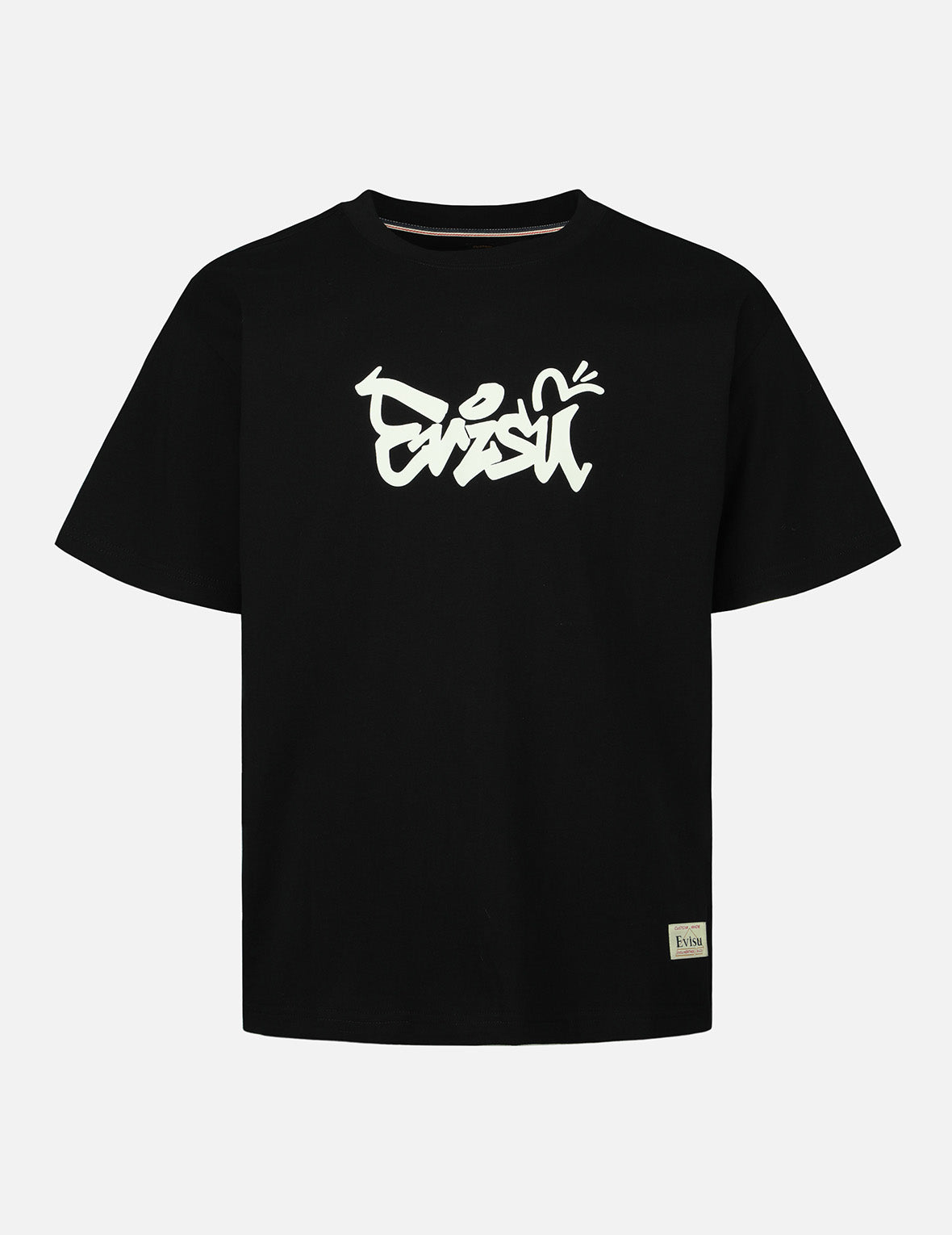 Graffiti Daruma Daicock Print T-Shirt